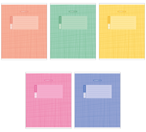 Тетрадь Academy Style в линейку