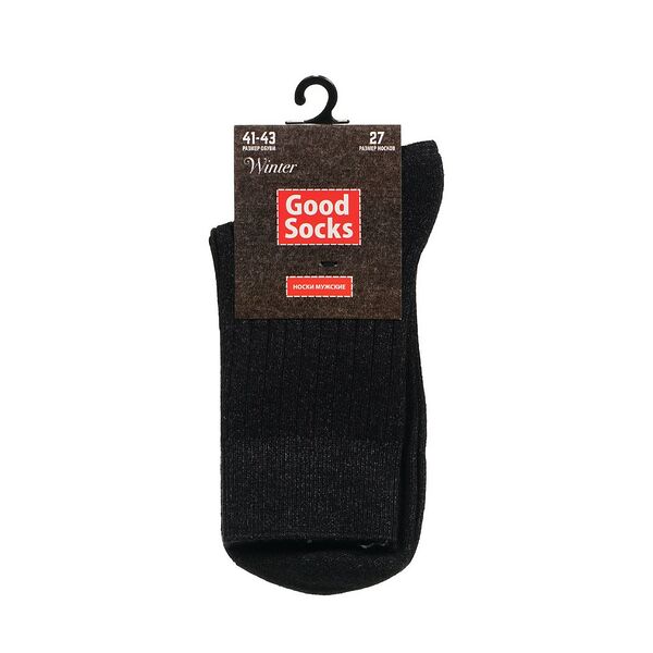 Мужские носки Good Socks Winter Темно-серый р.41-43