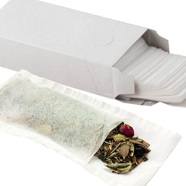 Фильтр пакеты для чая и кофе, размер  S,100 шт (бумажные) 8*6,5см