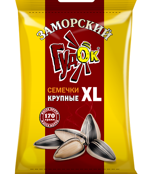 Семечки ЗАМОРСКИЙ ГУДОК Подсолнечные обжаренные крупные XL