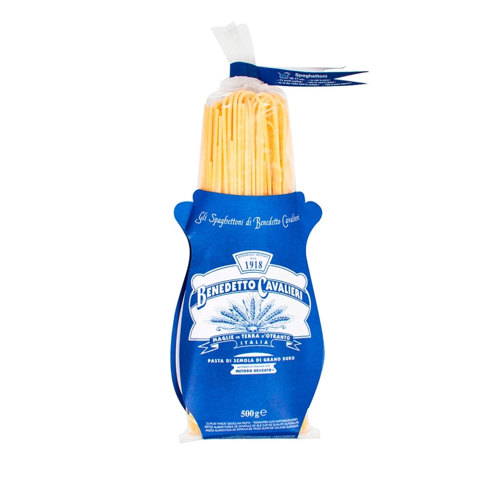 

Макаронные изделия Benedetto Cavalieri Спагеттони Pastificio Benedetto Cavalieri SrL