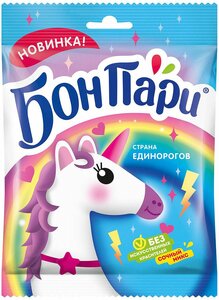 Жевательный мармелад Бон Пари Страна Единорогов фрукты в Магнит со скидкой –35%