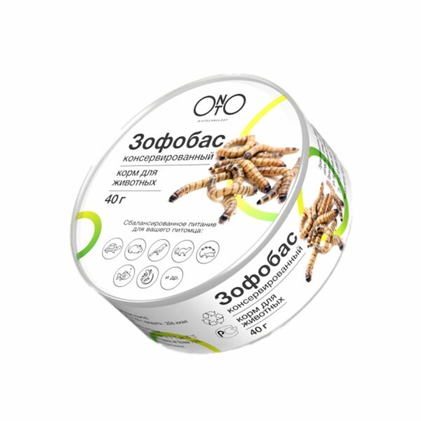 Корм для животных консервированный Onto Зофобас