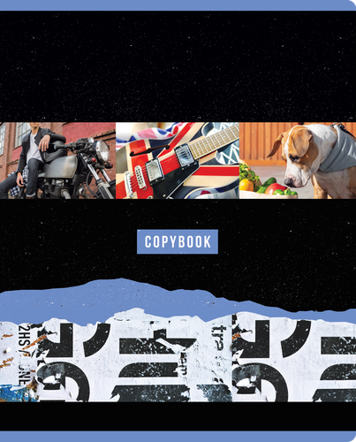 

Тетрадь BG Enjoy А5 80 листов клетка дизайн в ассортименте 1 шт.