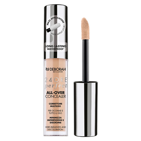 Корректор жидкий Deborah Milano 24 Ore Perfect All Over Concealer т.02 Бежевый 