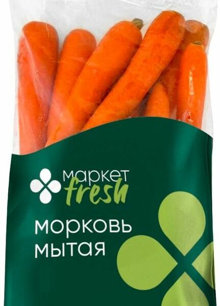 Морковь мытая Маркет Fresh 1кг