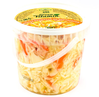 Капуста квашеная Green vitamin по-деревенски 900 г