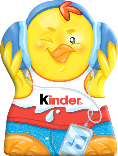 

Шоколад Kinder фигурный молочный с внутренним молочным слоем 35 г в ассортименте