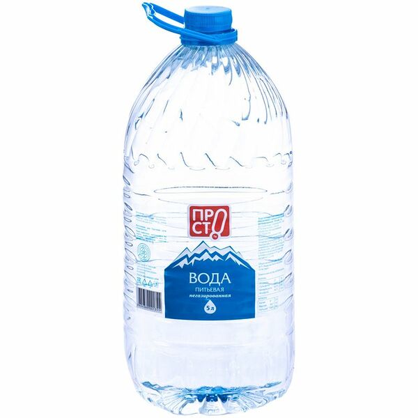 Вода Мензелинка артезианская питьевая 1 категории негазированная Пр!ст, 5л