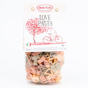 Макаронные изделия без яиц со шпинатом и томатами Любовь, Dalla Costa