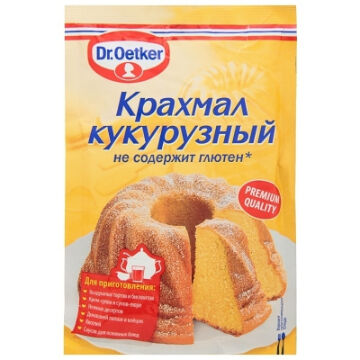 Крахмал кукурузный Dr. Oetker 100г