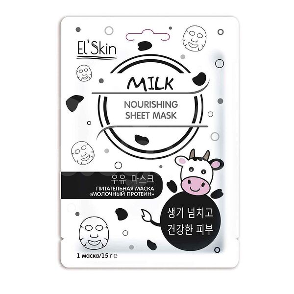 Маска тканевая Elskin Молочный протеин 15 г