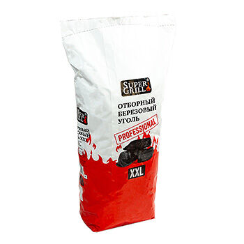 Уголь Super Grill XXL березовый отборный