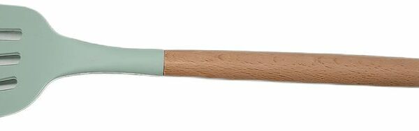 Лопатка Home-Dollar кухонная с прорезями мятная 32x8см