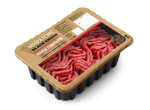 Фарш из мраморной говядины Мираторг Black Angus охлажденный в Магнит со скидкой –23%