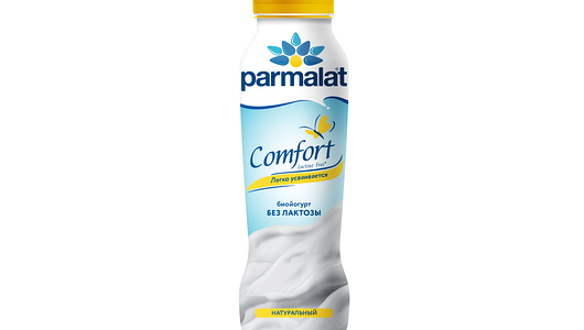 Биойогурт питьевой Parmalat Comfort натуральный безлактозный 