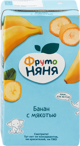 

Нектар ФрутоНяня банан с мякотью с 3 лет 500 мл