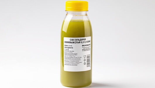 Свежевыжатый сок сельдерея 300 мл, кафе