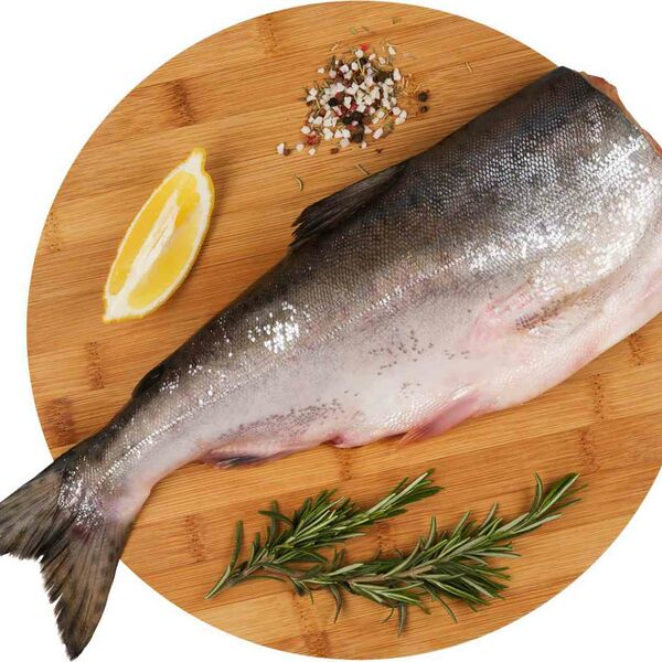 Горбуша замороженная без головы