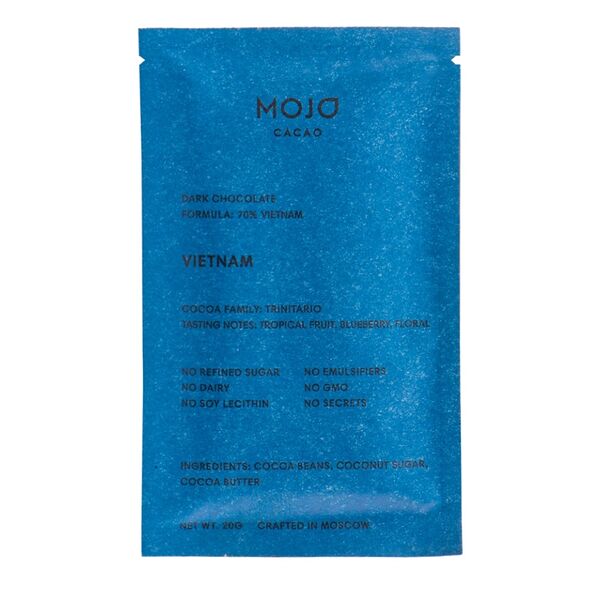 Шоколад горький Mojo Cacao Vietnam 70 % какао, 20 г