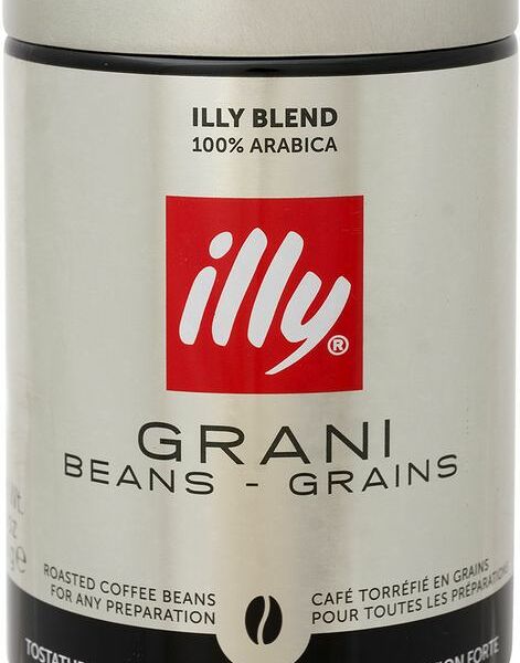 Кофе Illy в зёрнах 100% арабика тёмной обжарки, 250г