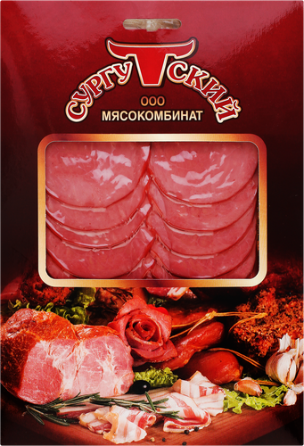 

Говядина копчено-вареная МК СУРГУТСКИЙ Отборная, нарезка, 150г