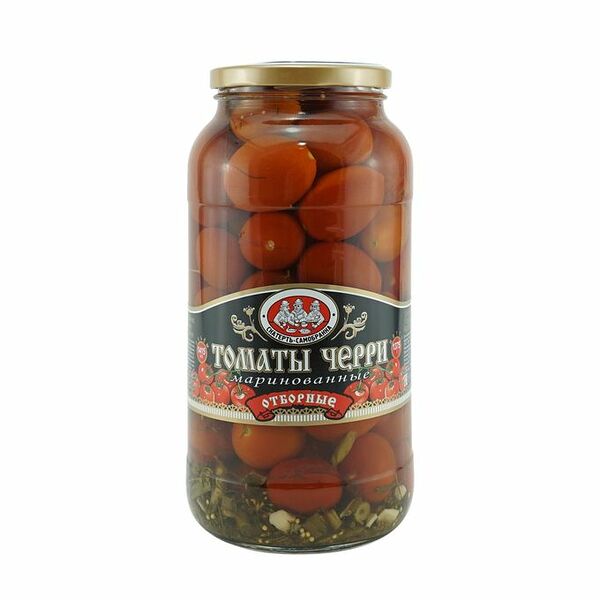 Томаты Черри маринованные Скатерть-самобранка Отборные