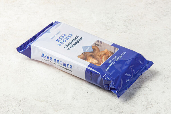 Мини плюшки с корицей и сахаром