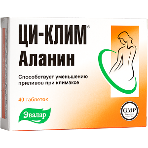 Ци-Клим Аланин, таб. №40 по 0,55 г блистер