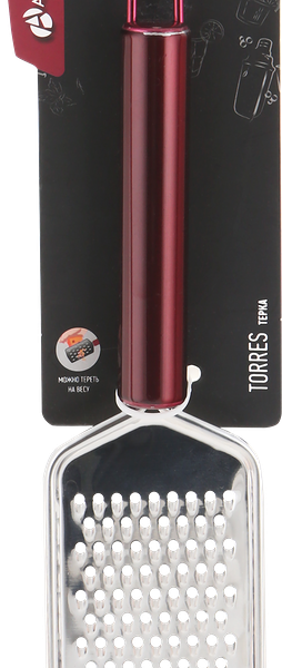 Терка APOLLO Torres 24x6см, нержавеющая сталь