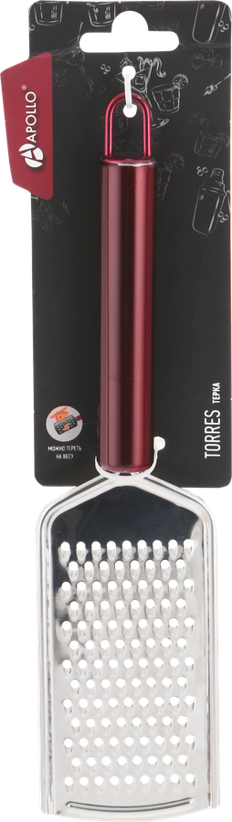 

Терка APOLLO Torres 24x6см, нержавеющая сталь