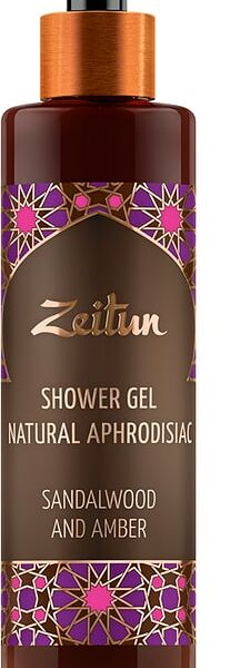 Гель для душа Zeitun Сандал и амбра с натуральными афродизиаками 250мл