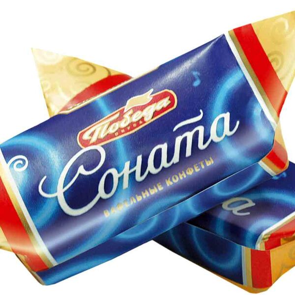 Конфеты вафельные Победа Вкуса Соната, вес