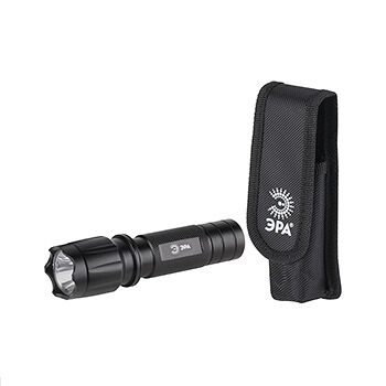 Фонарь Эра универсальный Страйп [1Вт, алюм, 3 режима, чехол, 3хААА, бл]
