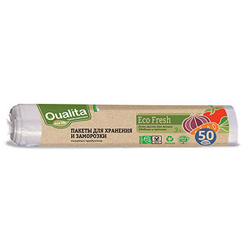 Пакеты для заморозки Qualita есо Eco Fresh 50 шт