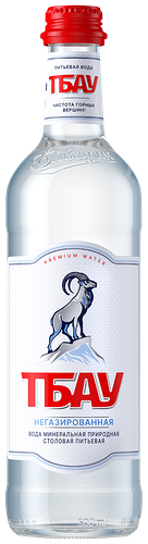 Вода минеральная Тбау Премиум природная столовая негазированная