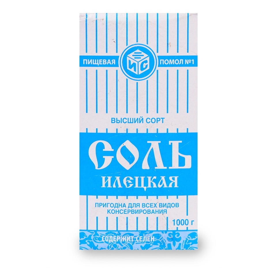 

Соль Илецкая помол №1 1 кг
