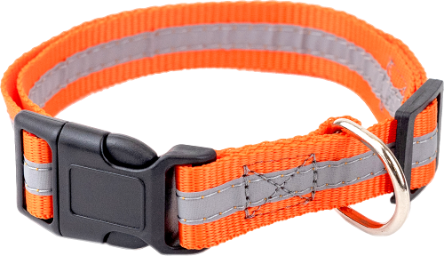 Ошейник для животных Petsburg светоотражающий 38-58x2.5 см