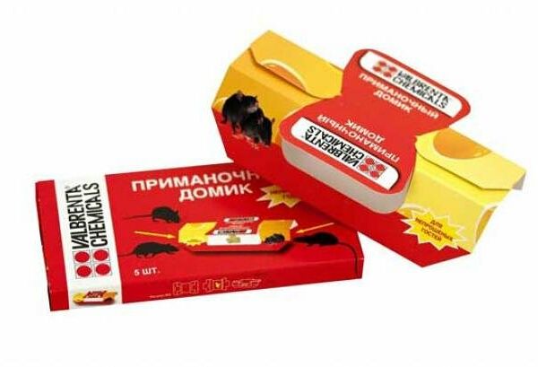 Клеевая ловушка для мышей, 5 шт