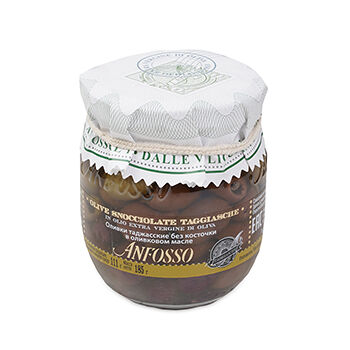 Оливки Anfosso Таджаска без косточки в масле