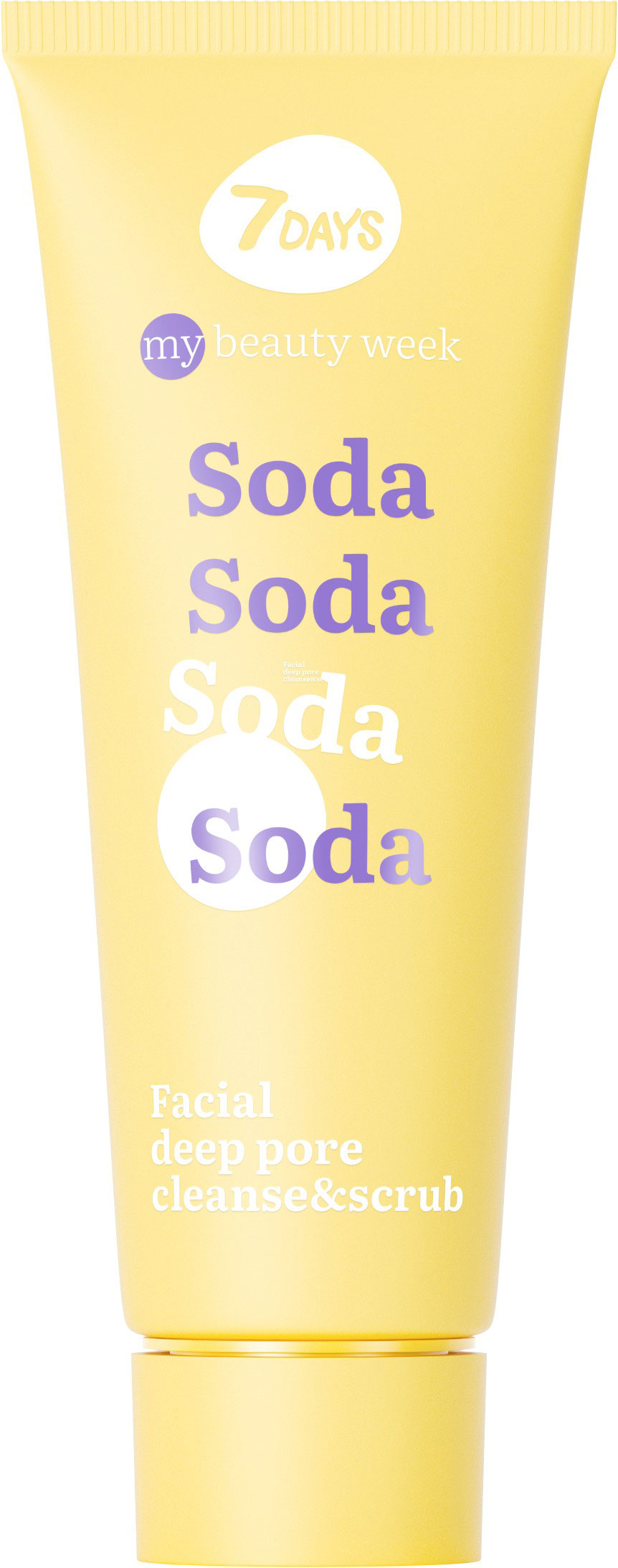 

Скраб для лица 7 Days My Beauty week Soda глубоко очищающий 80 мл