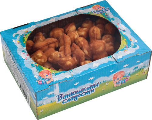 Печенье сдобное Ванюшкины сладости с вареной сгущенкой 400 г