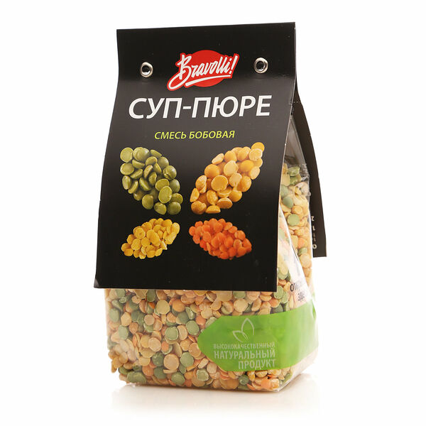 Суп-пюре смесь бобовая ТМ Bravolli (Браволли)