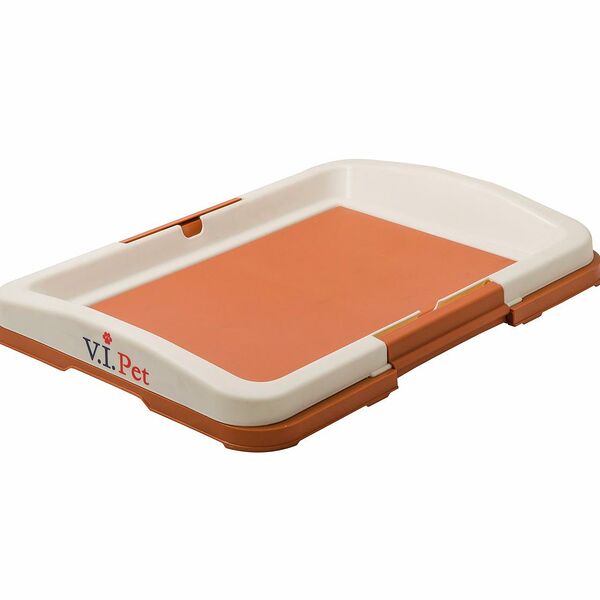 Туалет Pet Line для собак малый коричневый 48x35x6 см