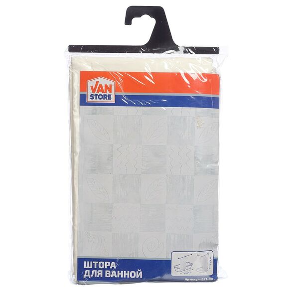 Занавеска для ванной комнаты Diffus 180х180 см 