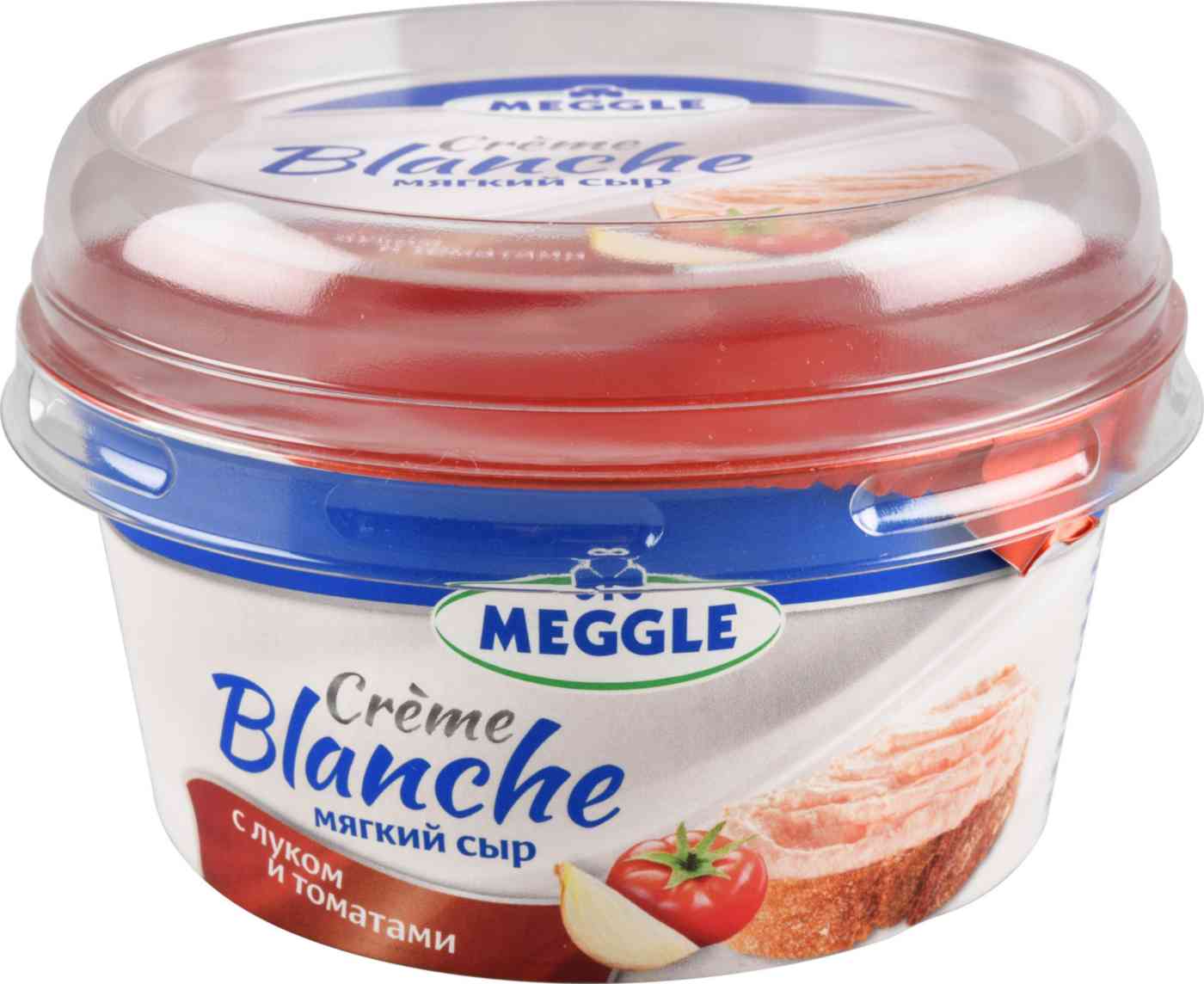 

Сыр мягкий Meggle Creme Blanche с луком и томатами 150 г