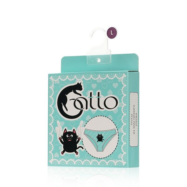 Женские трусы-слипы Atto Gatto белые L