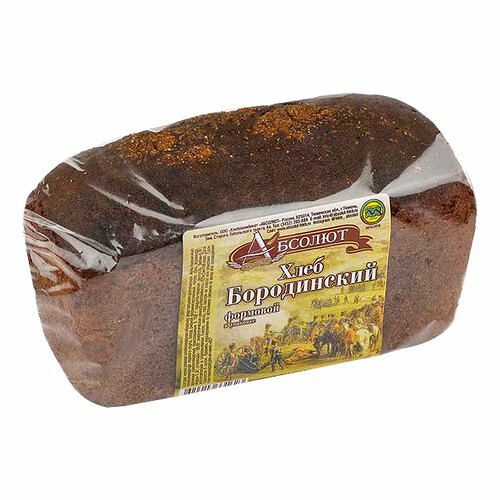 Хлеб ржано-пшеничный ХК Абсолют Бородинский 300 г