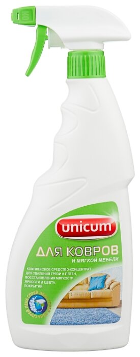 

Чистящее средство Unicum для ковров и мягкой мебели 500 мл