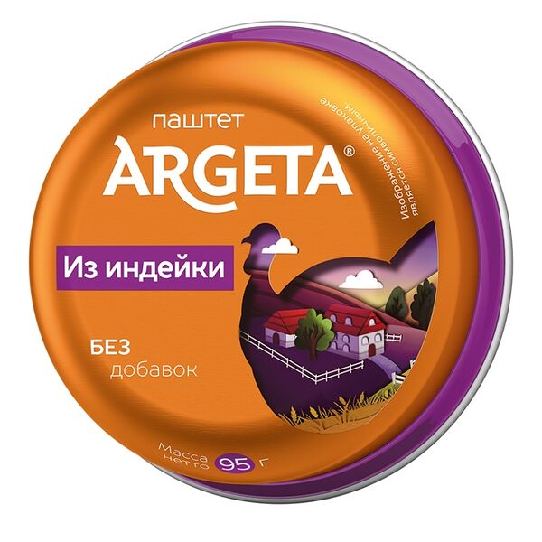 Паштет из индейки Argeta 95г